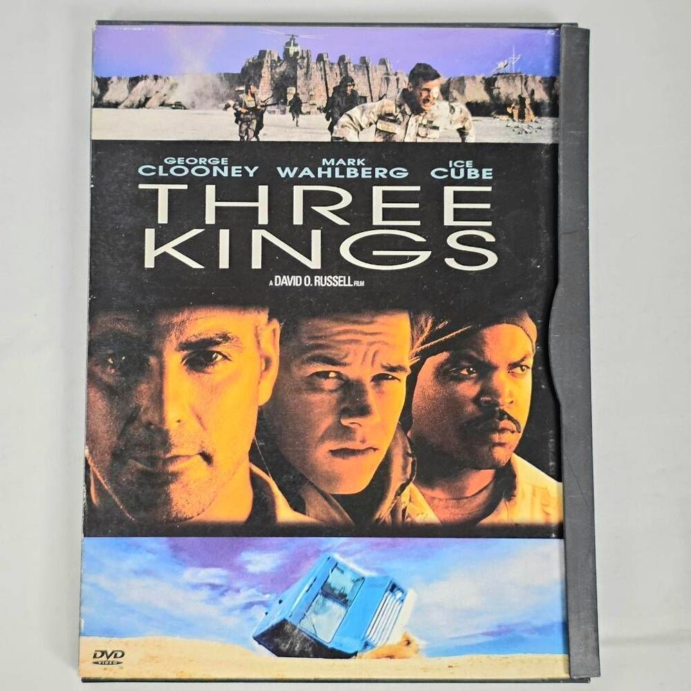 Three Kings (DVD, 1999) George Clooney, Mark Wahlberg, Ice Cube